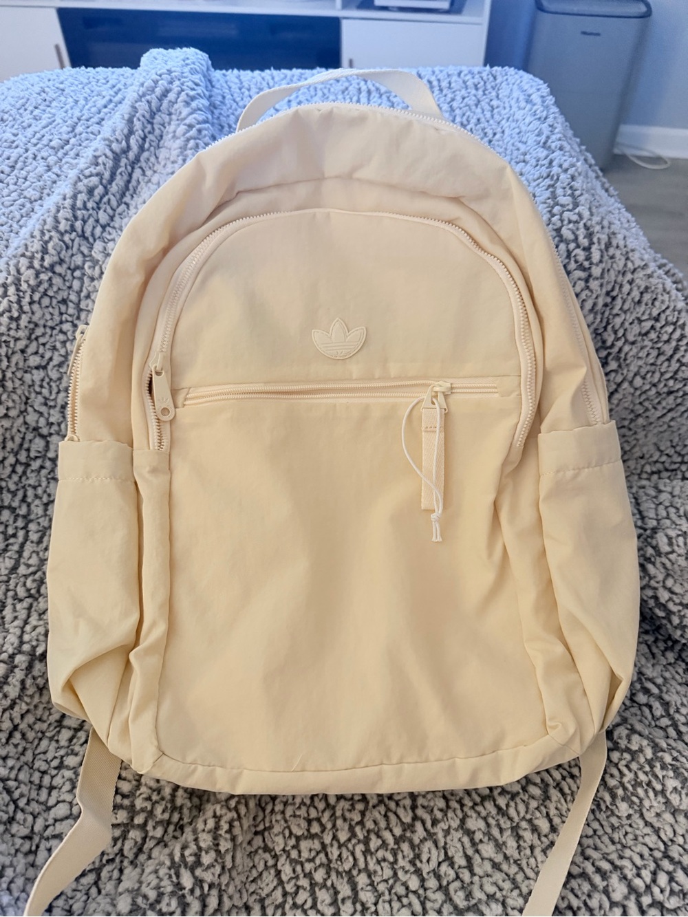 Adidas Cream Backpack - Classic Everyday Women's/Men’s/Youth Bag